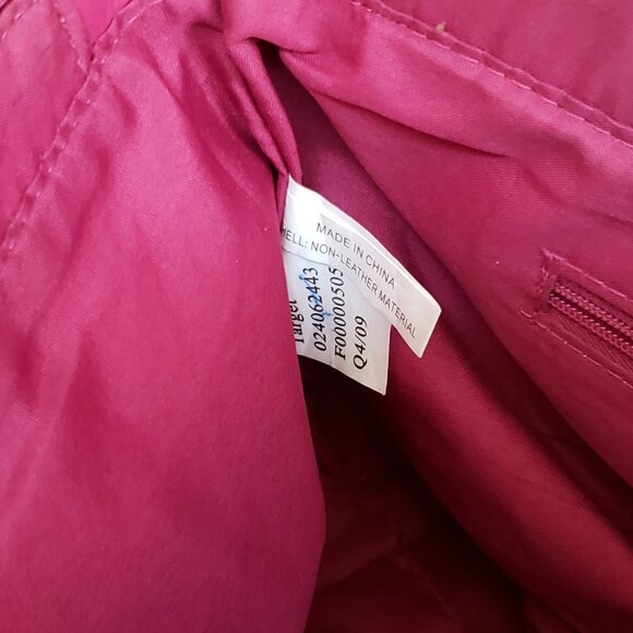 2010's pink faux leather, snakeskin tote embellished trim it girl shoulder bag - Picture 3 of 10